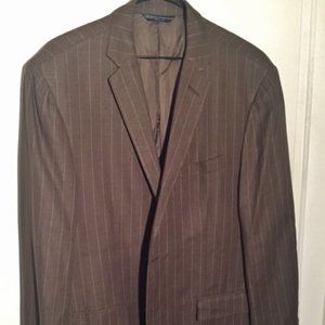 POLO RALPH LAUREN FLAX VIRGIN 52 WOOL BLAZER M-JACKET 44-L